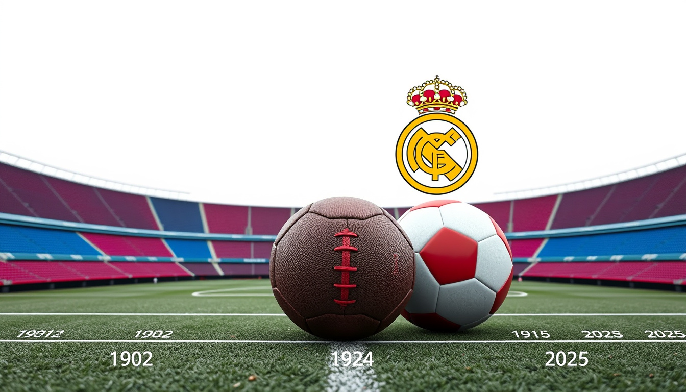 FC Barcelona vs Real Madrid Timeline: Clásico History 1902-2026