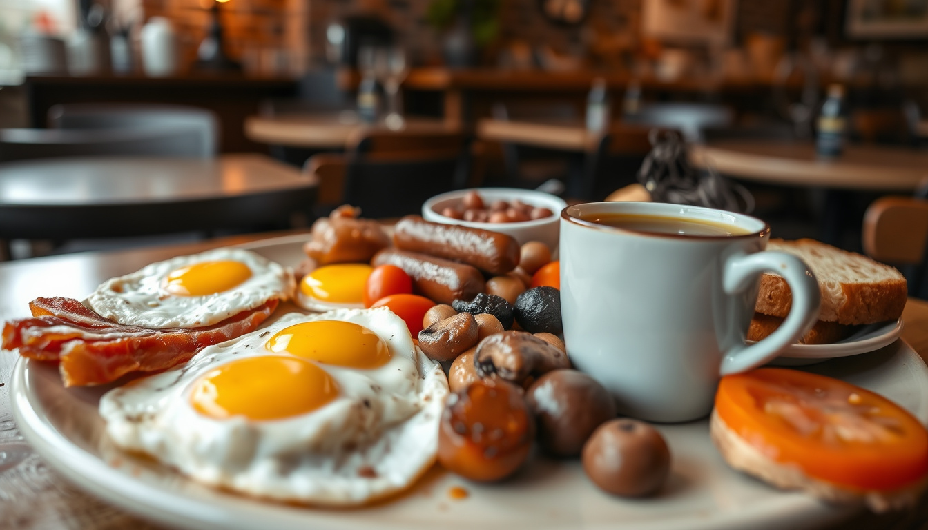The Stage Door Cafe Dublin: Best Full Irish Breakfast